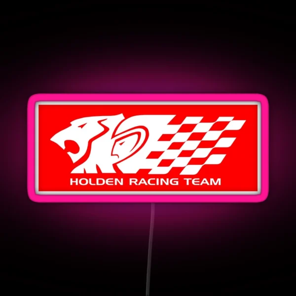 Holden Racing Team 2000s RGB Neon Sign