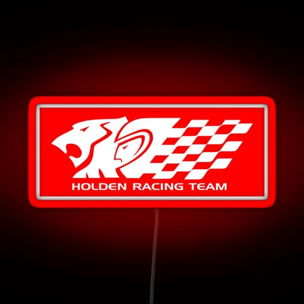 Holden Racing Team 2000s RGB Neon Sign