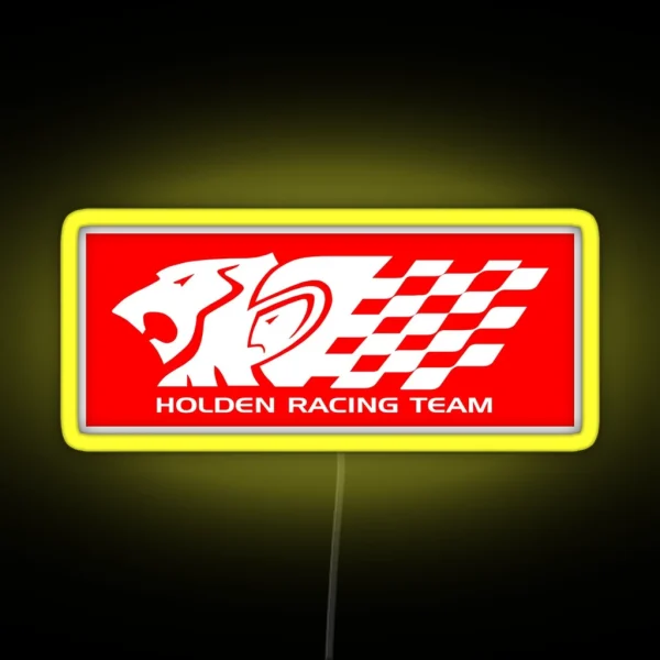 Holden Racing Team 2000s RGB Neon Sign