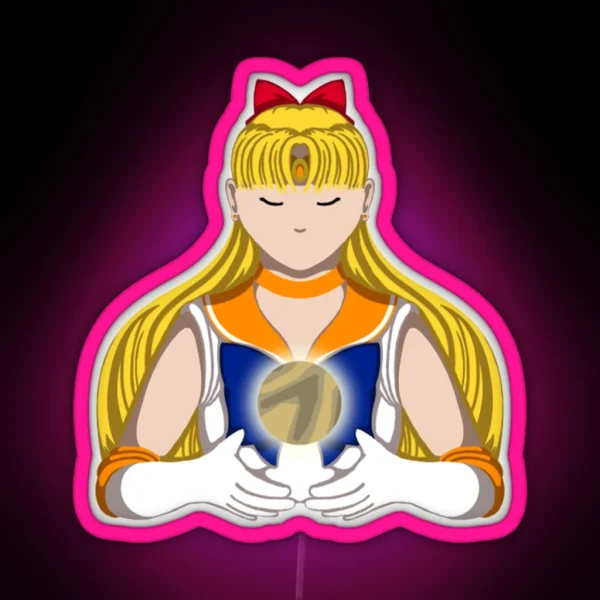 Holding Venus RGB Neon Sign