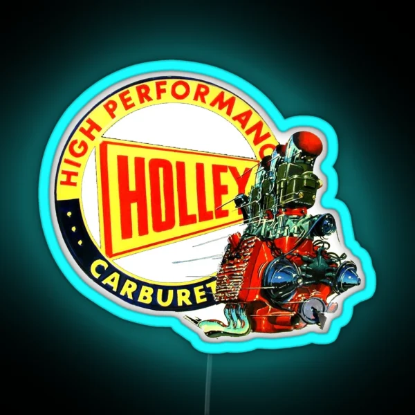Holley Carburetor RGB Neon Sign