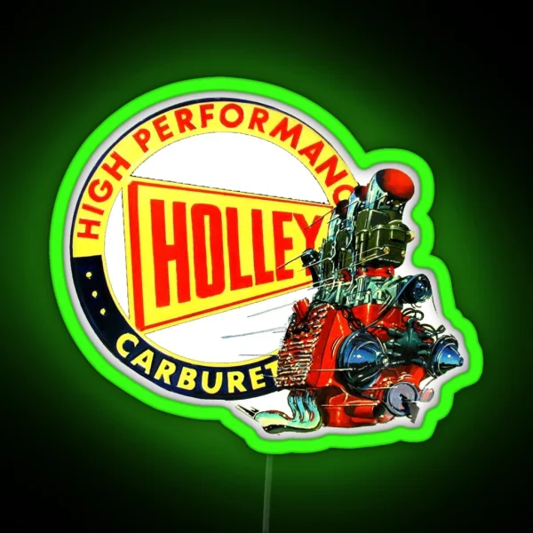 Holley Carburetor RGB Neon Sign