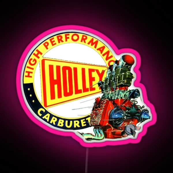 Holley Carburetor RGB Neon Sign