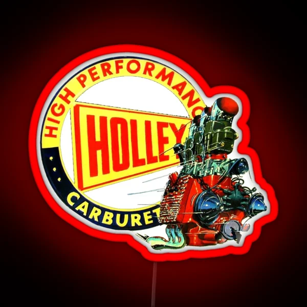 Holley Carburetor RGB Neon Sign