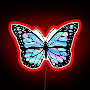 Holographic Butterfly RGB Neon Sign