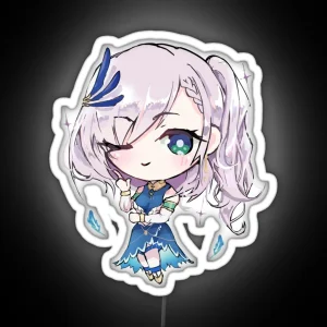 Hololive Pavolia Reine Chibi RGB Neon Sign