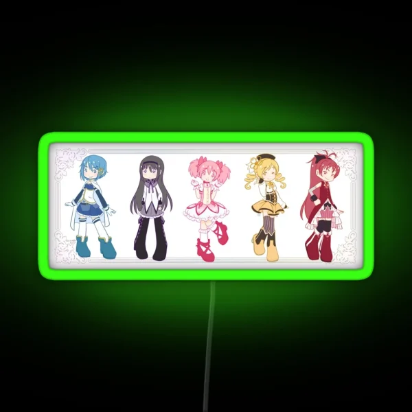 Holy Quintet RGB Neon Sign