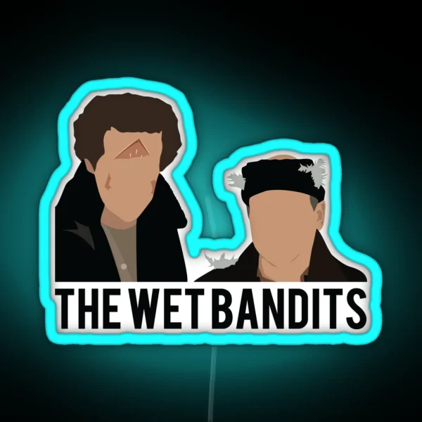 Home Alone The Wet Bandits RGB Neon Sign