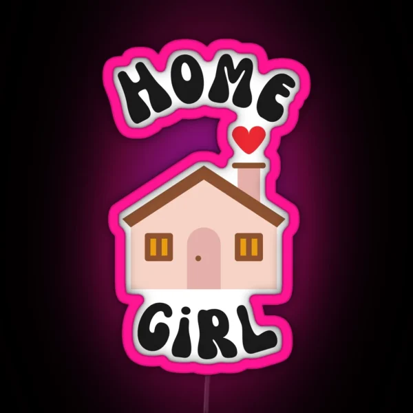 Home Girl RGB Neon Sign