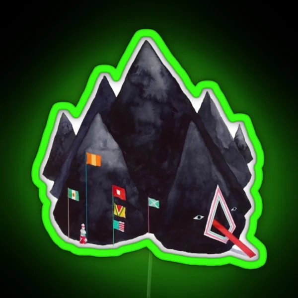 Home Of The Strange RGB Neon Sign