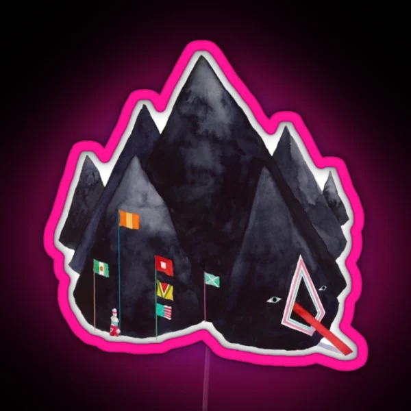 Home Of The Strange RGB Neon Sign