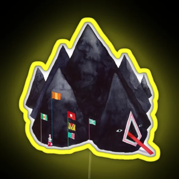 Home Of The Strange RGB Neon Sign