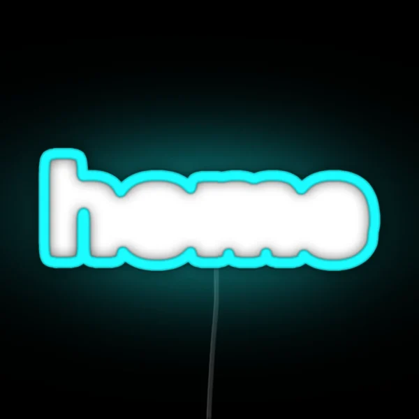 Home RGB Neon Sign
