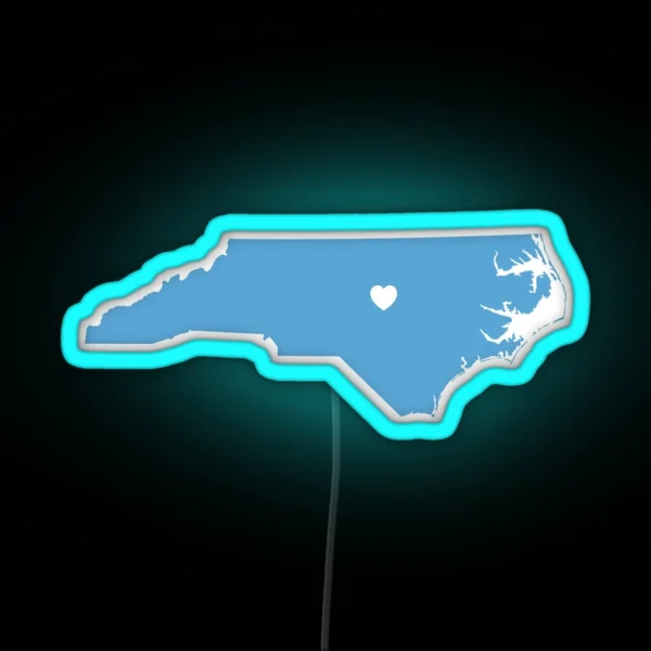 Home Sweet Chapel Hill RGB Neon Sign