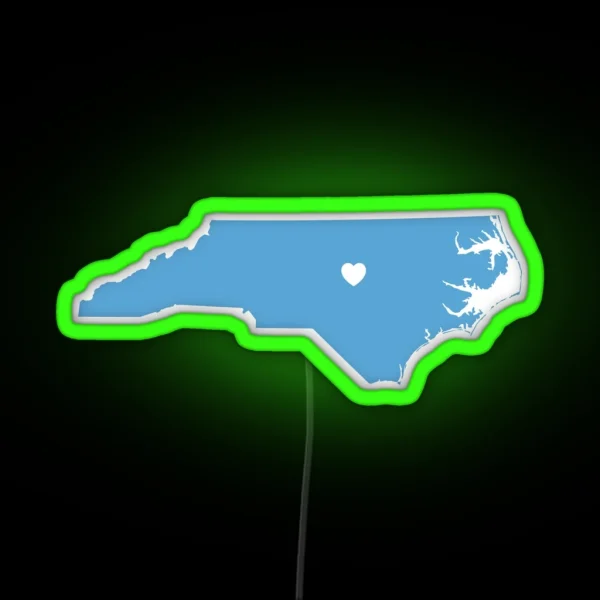 Home Sweet Chapel Hill RGB Neon Sign