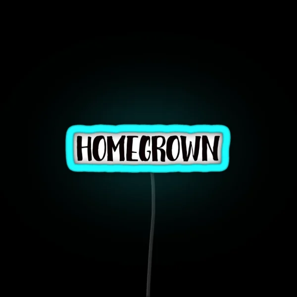 Homegrown Zac Brown Band RGB Neon Sign