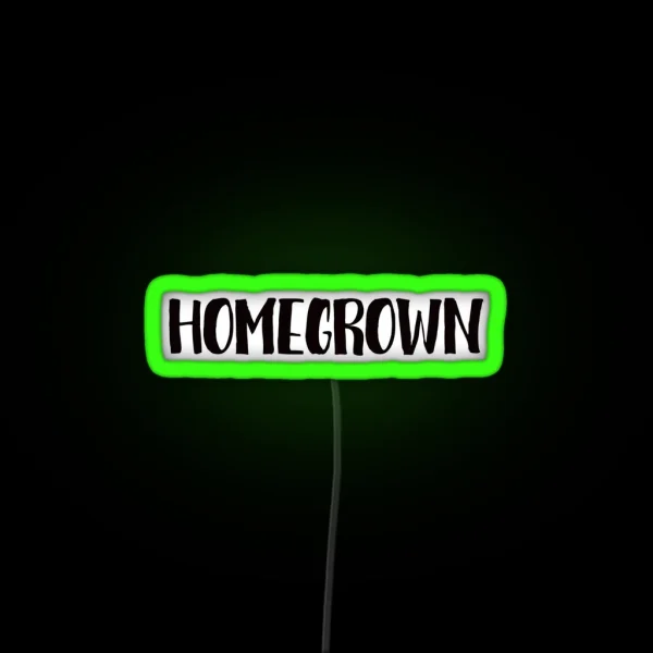 Homegrown Zac Brown Band RGB Neon Sign