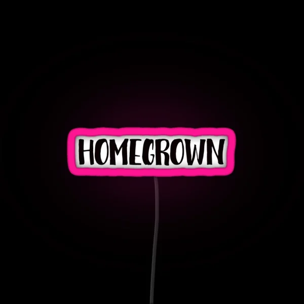 Homegrown Zac Brown Band RGB Neon Sign
