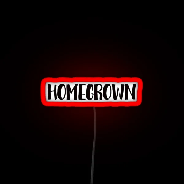 Homegrown Zac Brown Band RGB Neon Sign