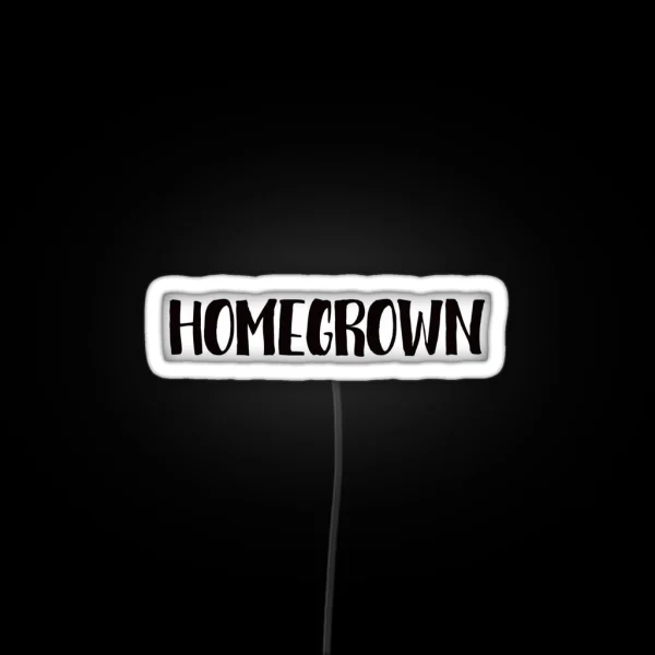 Homegrown Zac Brown Band RGB Neon Sign
