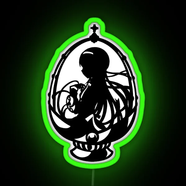 Homura S Soul Gem Black Edition RGB Neon Sign