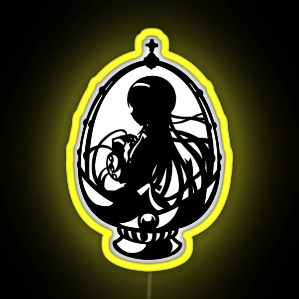 Homura S Soul Gem Black Edition RGB Neon Sign