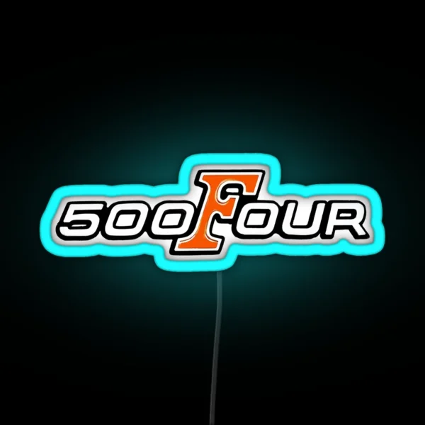 Honda CB 500 Four Motorcycle Logo RGB Neon Sign