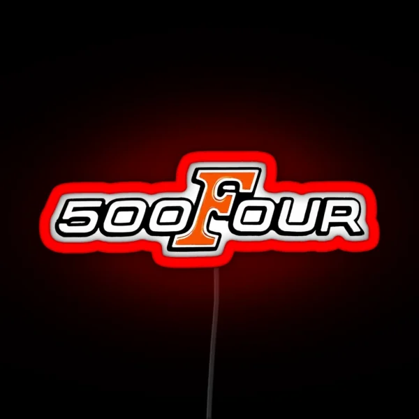 Honda CB 500 Four Motorcycle Logo RGB Neon Sign