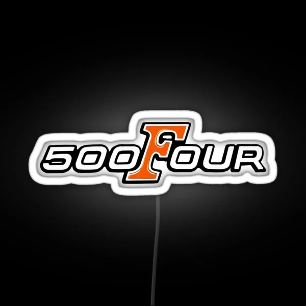 Honda CB 500 Four Motorcycle Logo RGB Neon Sign