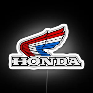 Honda Retro USA RGB Neon Sign