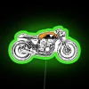 Honda Vintage Cafe Racer RGB Neon Sign - Image 4