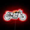 Honda Vintage Cafe Racer RGB Neon Sign - Image 2