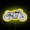 Honda Vintage Cafe Racer RGB Neon Sign - Image 5