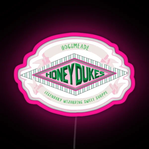 Honey Dukes Sweet Shoppe RGB Neon Sign