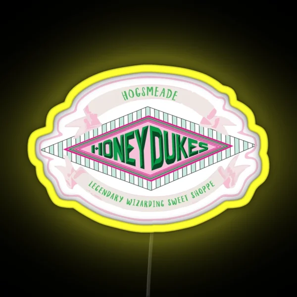 Honey Dukes Sweet Shoppe RGB Neon Sign