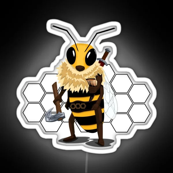 Honeybee RGB Neon Sign
