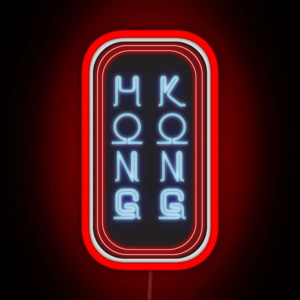 Hong Kong Neon Sign RGB Neon Sign