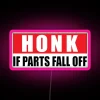 Honk If Parts Fall Off Cool Funny Car Bumper Motorcycle Or Helmet Led RGB Neon Sign - Image 6