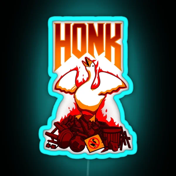 HONK RGB Neon Sign