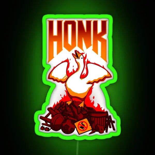 HONK RGB Neon Sign