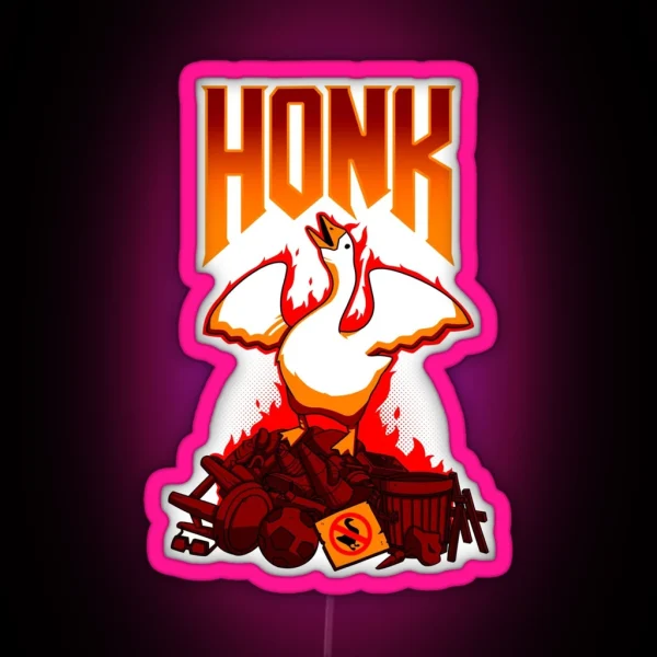 HONK RGB Neon Sign