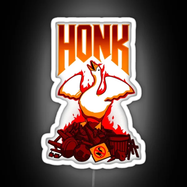 HONK RGB Neon Sign