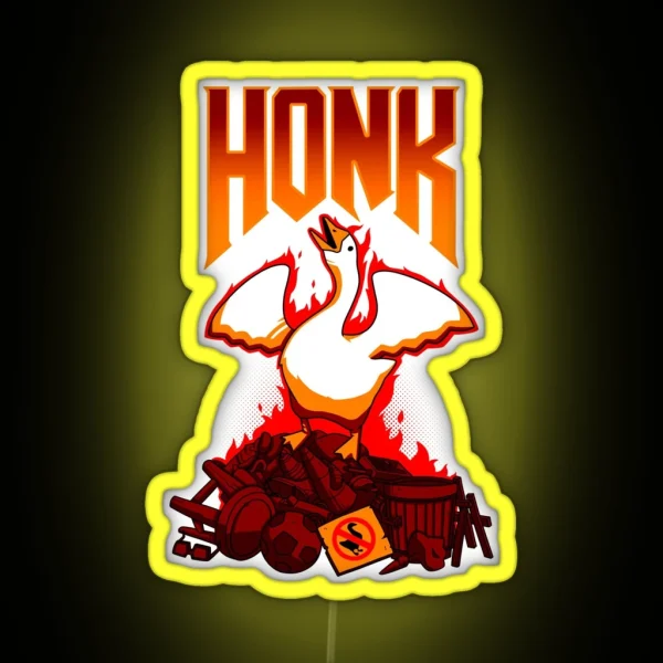 HONK RGB Neon Sign
