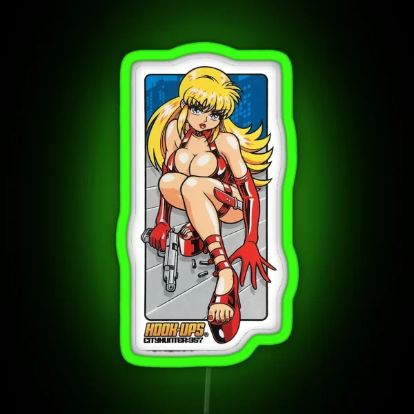 Hook Ups Hookups Red RGB Neon Sign