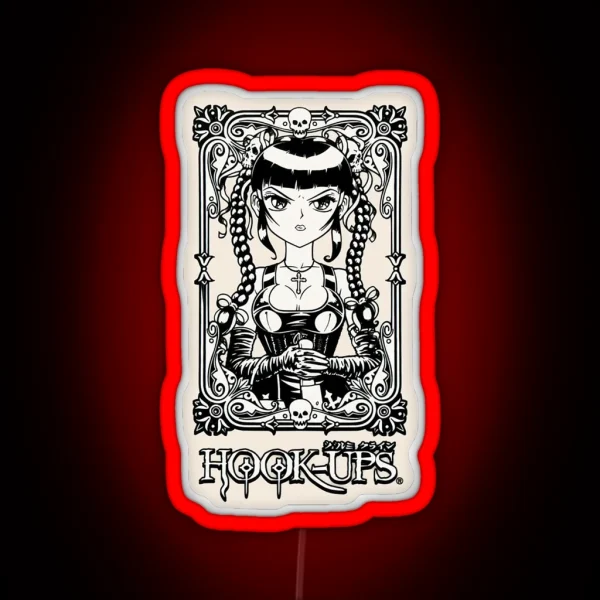 Hook Ups Hookups RGB Neon Sign