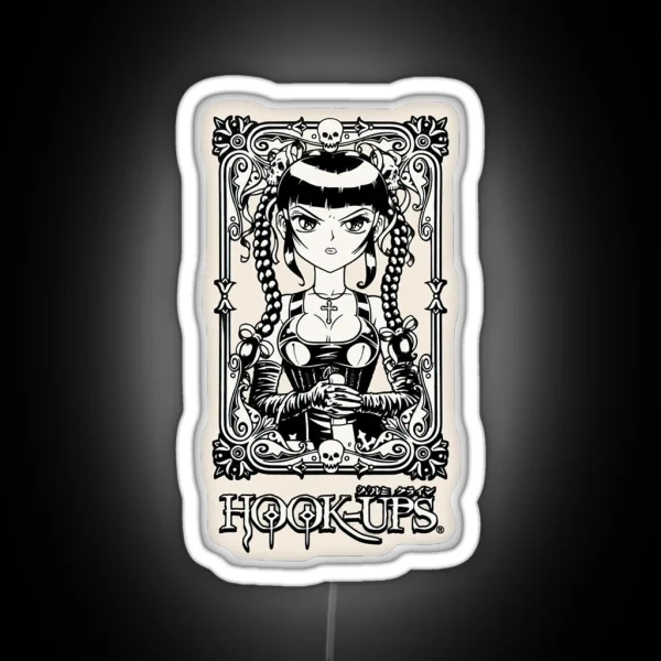 Hook Ups Hookups RGB Neon Sign