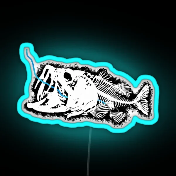 HOOKED FOR LIFE RGB Neon Sign