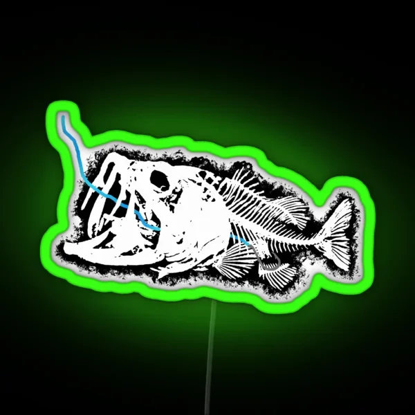 HOOKED FOR LIFE RGB Neon Sign