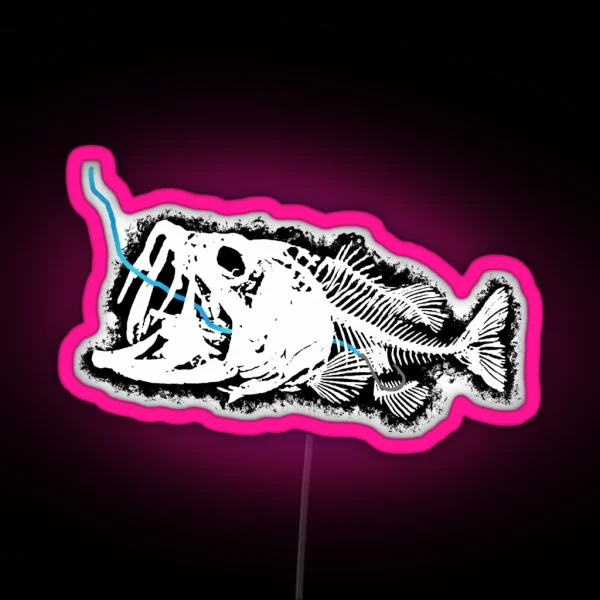 HOOKED FOR LIFE RGB Neon Sign