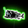 HOOKED FOR LIFE RGB Neon Sign - Image 3